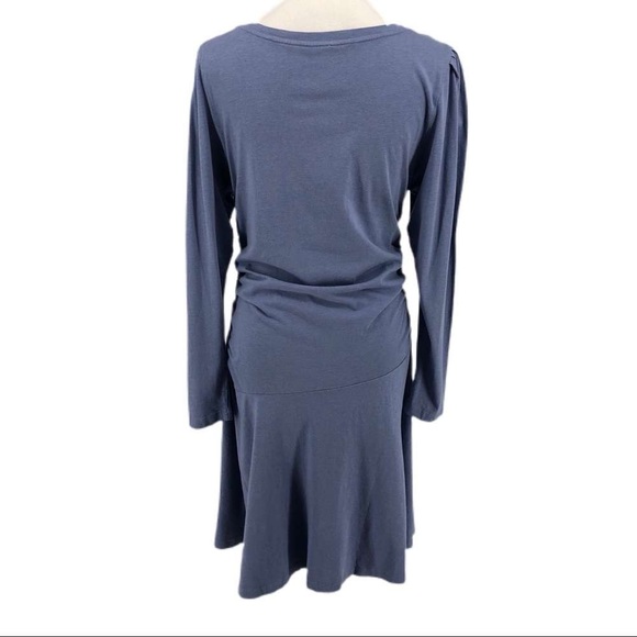 NWT Daily Practice by Anthropologie Ruched Mini Dress Size Large - Picture 8 of 12